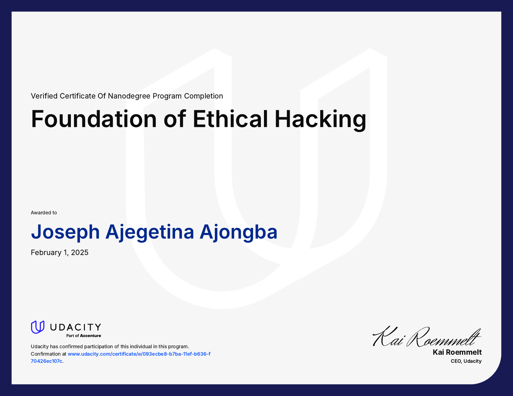 Foundations Of Ethical Hacking