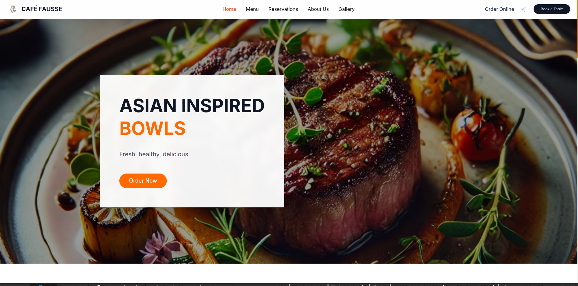 Café Fausse screenshot